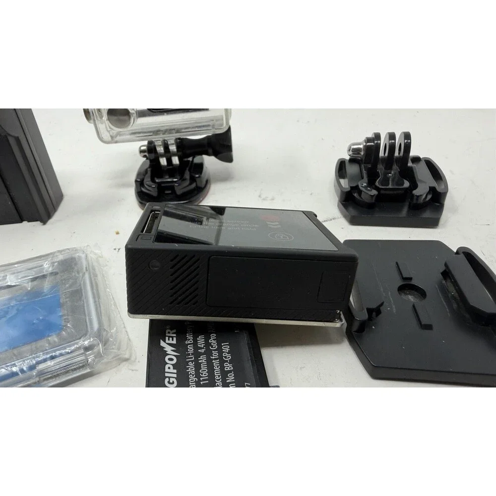 GoPro HERO4 Silver Action Camera 4K Ultra HD Touch Screen Waterproof Tested